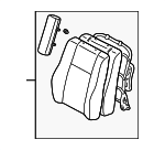 7144002130E0 - Body: Seat Back Assembly for Toyota: Corolla Image