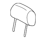 7191002130B0 - Body: Headrest for Toyota: Corolla Image