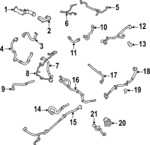 LR151548 - : Inlet Hose for Land-Rover Image
