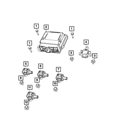 Keys, Modules and Engine Controllers for 2022 Dodge Charger #12