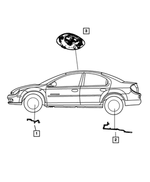 RP45TL2AC - Electrical: Intrusion Module Sensor for Dodge: Neon Image