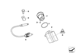 32321094182 - Steering: O-Ring for BMW Image