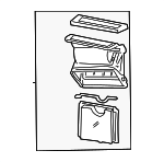 F4ZZ19A618A - HVAC: Duct Assembly for Ford: Mustang Image
