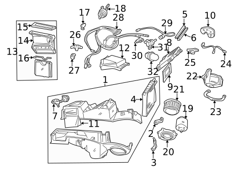Heater for 2004 Ford Mustang #0