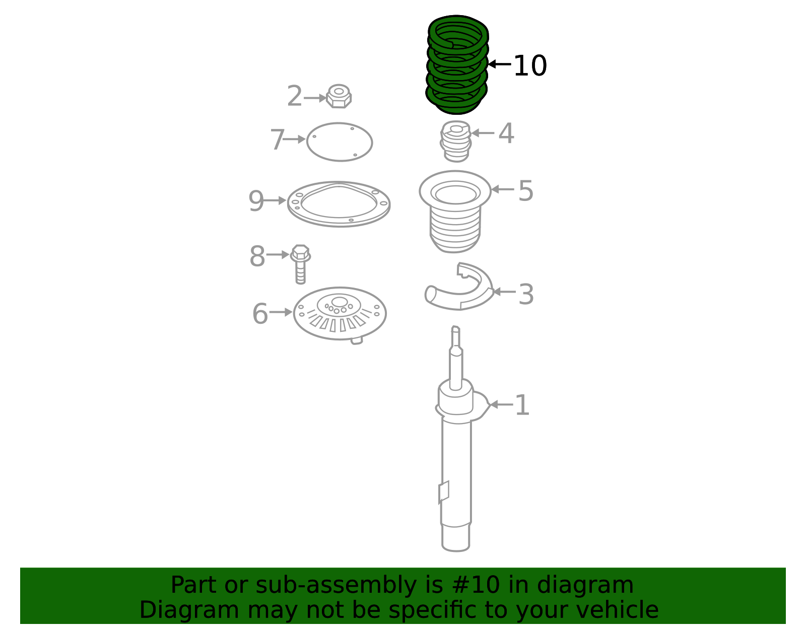 Coil Spring – OEM Suspension Load Support for BMW | AutoNation Parts