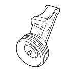 24575670 - Cooling System: Tension Pulley for Buick: Skylark | Chevrolet: Beretta, Cavalier, Malibu | Oldsmobile: Achieva, Calais, Cutlass Calais, Cutlass Supreme | Pontiac: Grand Am, Grand Prix, Sunfire Image