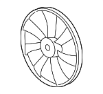 163610P160 - Cooling System: Fan Blade for Toyota: Sienna Image