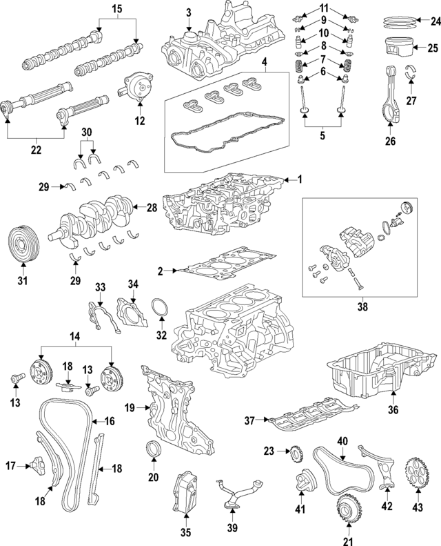 68575940AA - Engine: Cylinder Head for Mopar Image