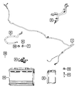 68598710AB - Electrical: Alternator Wiring for Jeep: Gladiator, Wrangler Image