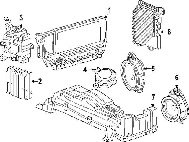 86308322 - Electrical: Display System for GM Image