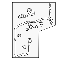 32410SEPA10 - : Positive Cable for Acura Image