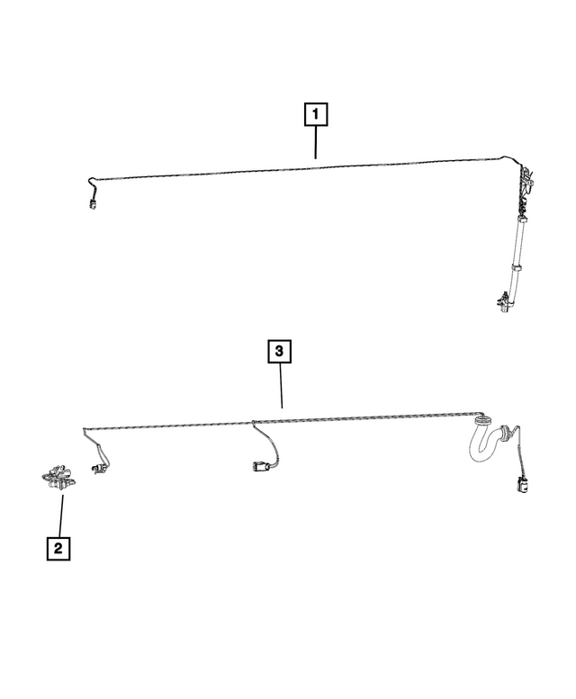 68784180AA - Body Sheet Metal Except Doors: Bin Wiring for Mopar Image