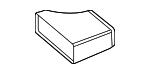 9P1867140 - Body: Quarter Trim Panel Cap for Porsche Image