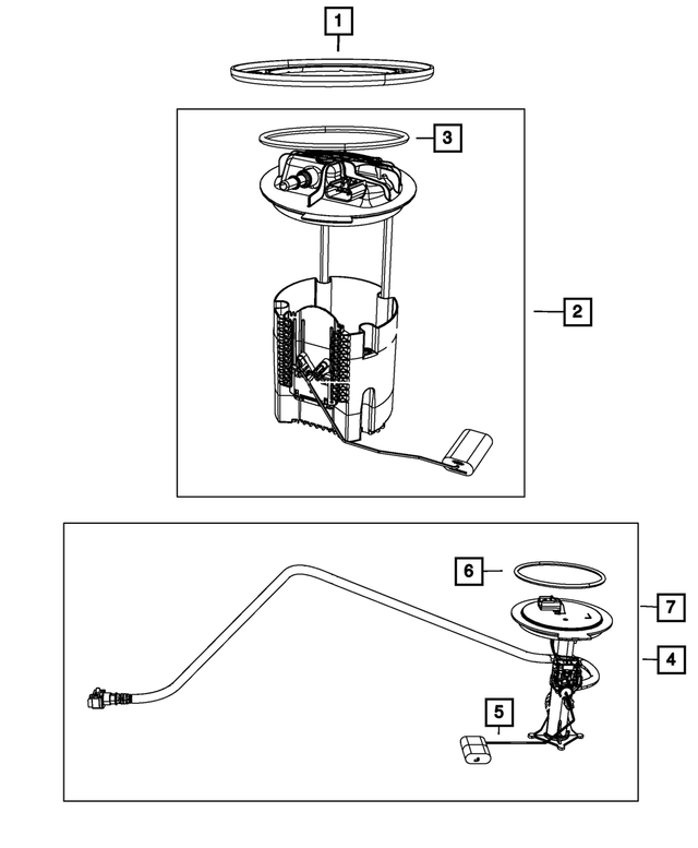52030369AA - Fuel and Accelerator Pedal: Lock Ring for Mopar Image