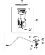 52030369AA - Fuel and Accelerator Pedal: Lock Ring for Mopar Image