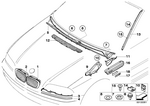 51138208683 - : Grille Left for BMW Image