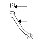 25716358 - Suspension: Trailing Arm for Cadillac: CTS, SRX, STS Image