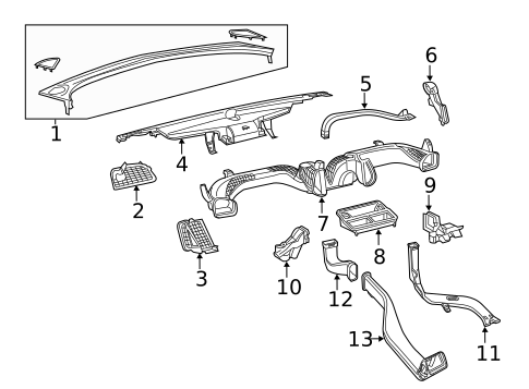 Ducts for 2016 Chrysler 200 #0
