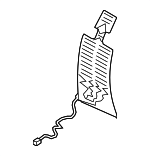 81524TXMA71 - Body: Seat Back Heater for Honda: Insight Image