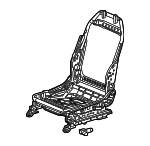 81526TBAA71 - Body: Seat Frame for Honda: Civic, Insight Image