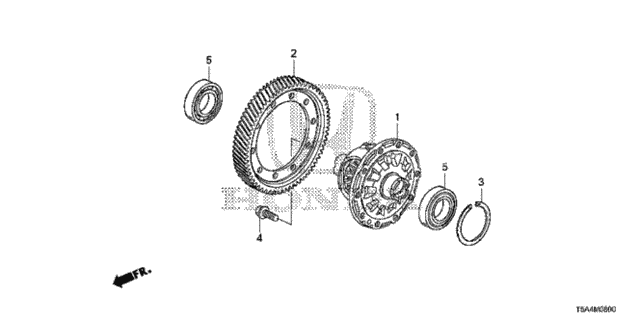 MT Differential for 2016 Honda Fit #0