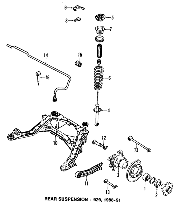 H26626154 - : Wheel Bearing Seal for Mazda Image