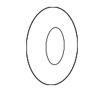 87814P6000 - Body: Quarter Pillar Trim Bolt for Hyundai: Santa Fe Image