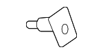 87814P6000 - Body: Body C-Pillar Molding Screw for Hyundai Image