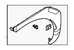87741R6020 - Body: Wheel Opening Molding for Hyundai Image