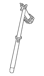 89880AR500VNZ - : Outer Belt Assembly for Hyundai Image