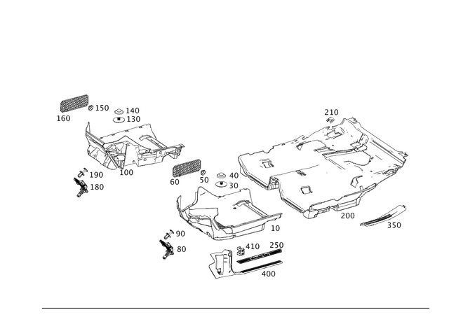 1706840035 - Panelling: Holder for Mercedes-Benz Image image