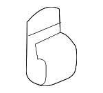 T2H15502 - Body: Trunk Side Trim Hook for Jaguar: XE Image