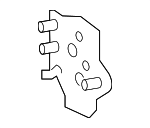 510360C040 - Body: Bumper Impact Bar Bracket for Toyota Image