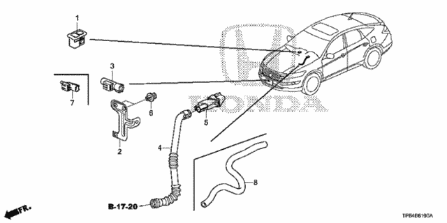 A/C Sensor for 2012 Honda Crosstour #0