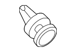 11589290 - Body: Trunk Lid Trim Retainer for GM Image