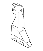 8721602040 - Body: Lower Air Duct Extension for Toyota: Corolla, Matrix Image