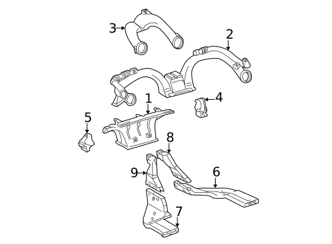 Ducts for 2003 Toyota Matrix #0