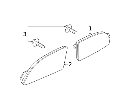 Rear Reflector for 2014 Mazda 2 #0