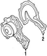 8971487360 - : Water Pump Gasket for Honda Image
