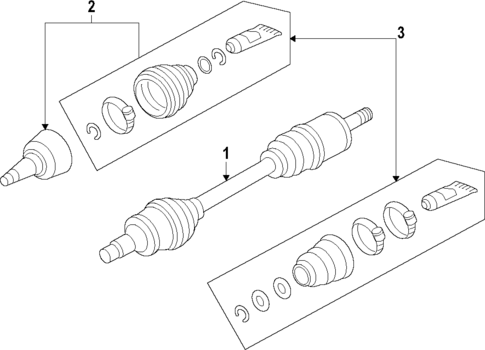 Axle Shafts & Joints for 2015 Mini Cooper #0