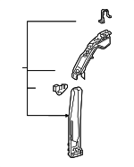 5320342901 - Body: Side Support for Toyota Image