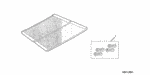 8L96S3Y100R1 - Accessory Components: HARDWARE KIT, CARGO NET for Honda Image