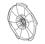 190206A0A01 - Cooling System: Fan Blade for Acura Image