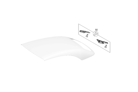 Soft Top Window for 2020 Mercedes-Benz C63 AMG S #0