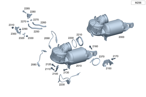 Exhaust System for 2025 Mercedes-Benz S 580e #0