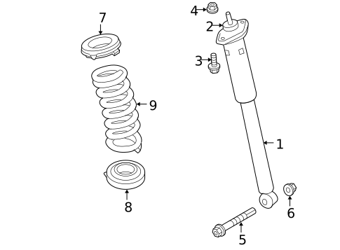 Struts & Components for 2005 Chrysler 300 #2
