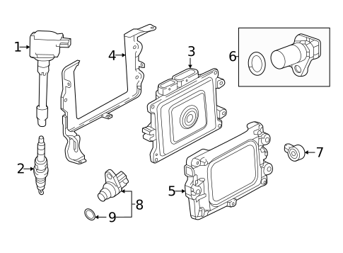 Ignition System for 2025 Acura Integra #0