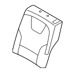 89350AO100 - Body: Seat Back Pad for Kia: Niro EV Image