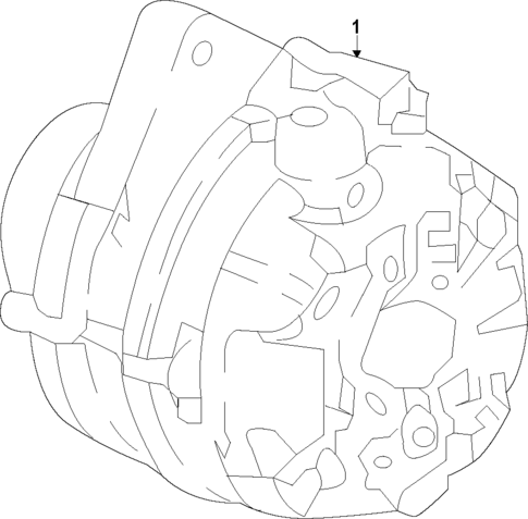 Alternator for 2023 Acura TLX #0