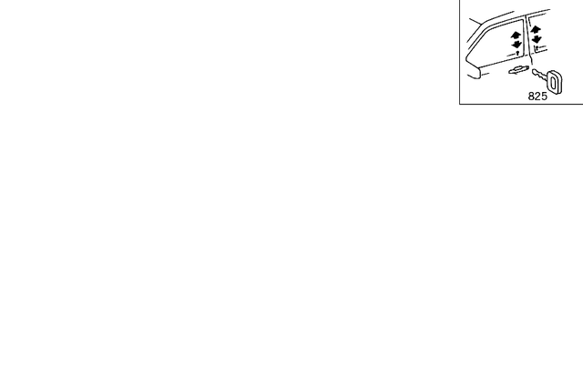 2018000151 - Special Equipment: Central Locking System for Mercedes-Benz: 190, 190D, 190E Image image